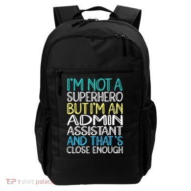 Admin Assistant Superhero Administrative Assistant Backpack