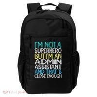 Admin Assistant Superhero Administrative Assistant Backpack thumb 0