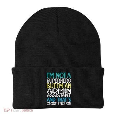 Admin Assistant Superhero Administrative Assistant Beanie