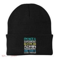 Admin Assistant Superhero Administrative Assistant Beanie thumb 0