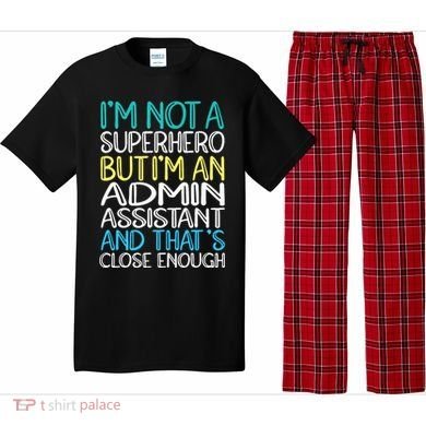Admin Assistant Superhero Administrative Assistant Pajama Set