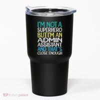 Admin Assistant Superhero Administrative Assistant Tumbler thumb 0