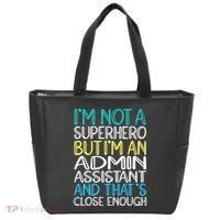 Admin Assistant Superhero Administrative Assistant Tote Bag thumb 0
