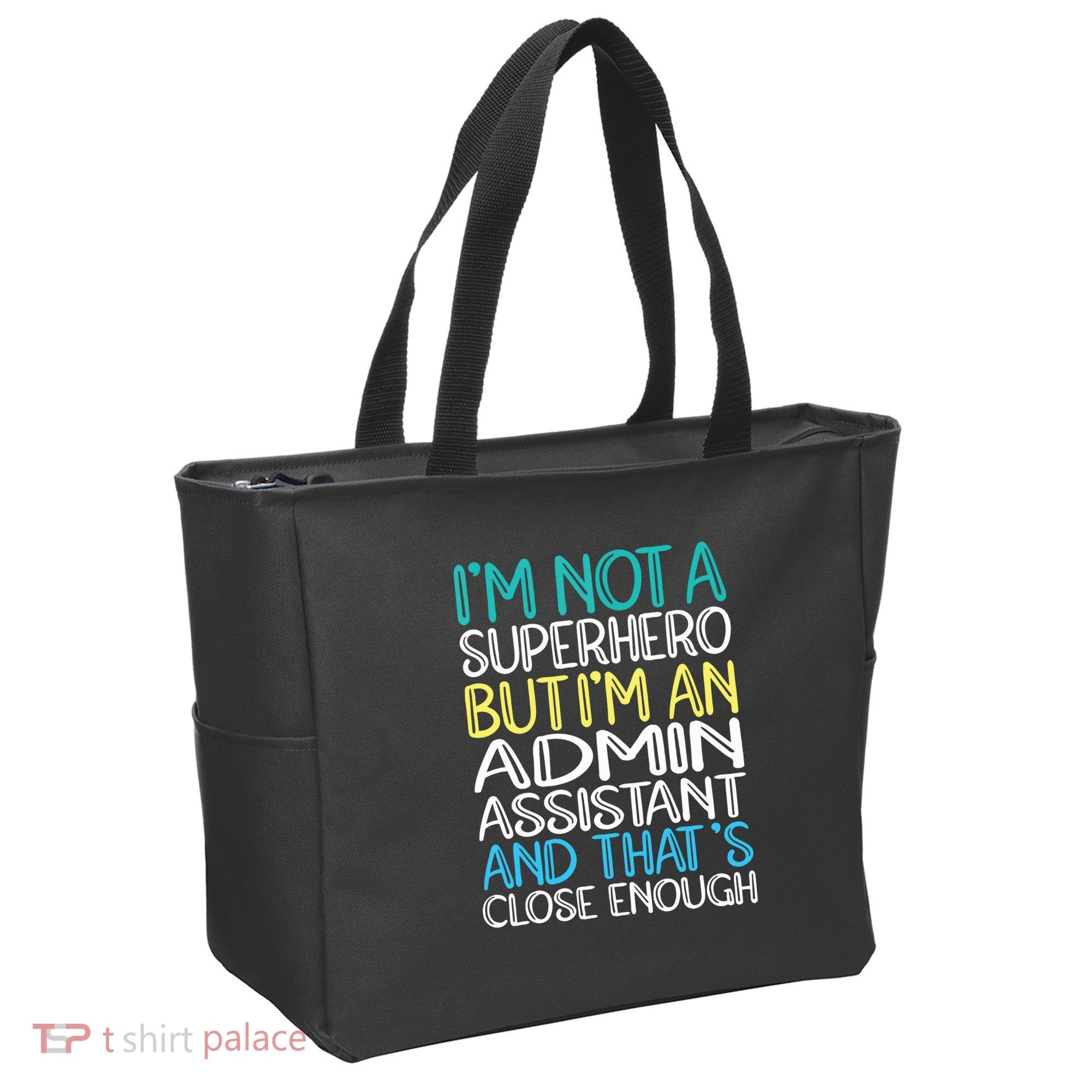 Admin Assistant Superhero Administrative Assistant Tote Bag
