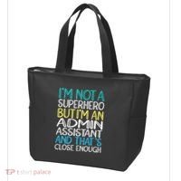Admin Assistant Superhero Administrative Assistant Tote Bag thumb 3