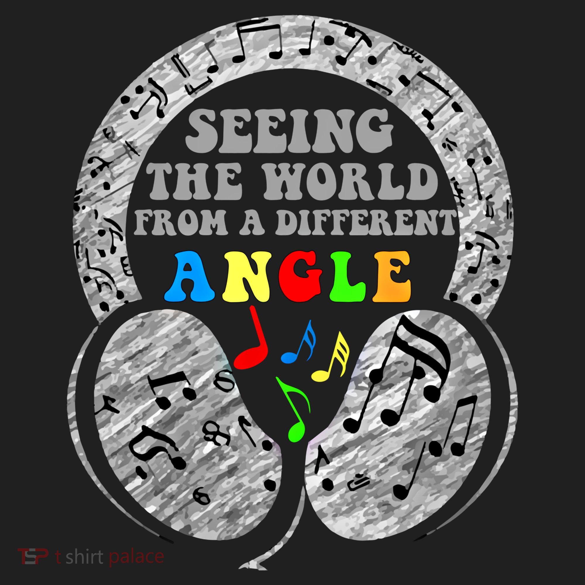 Autism Awareness Seeing The World From A Different Angle Gift Women's Sweatshirt
