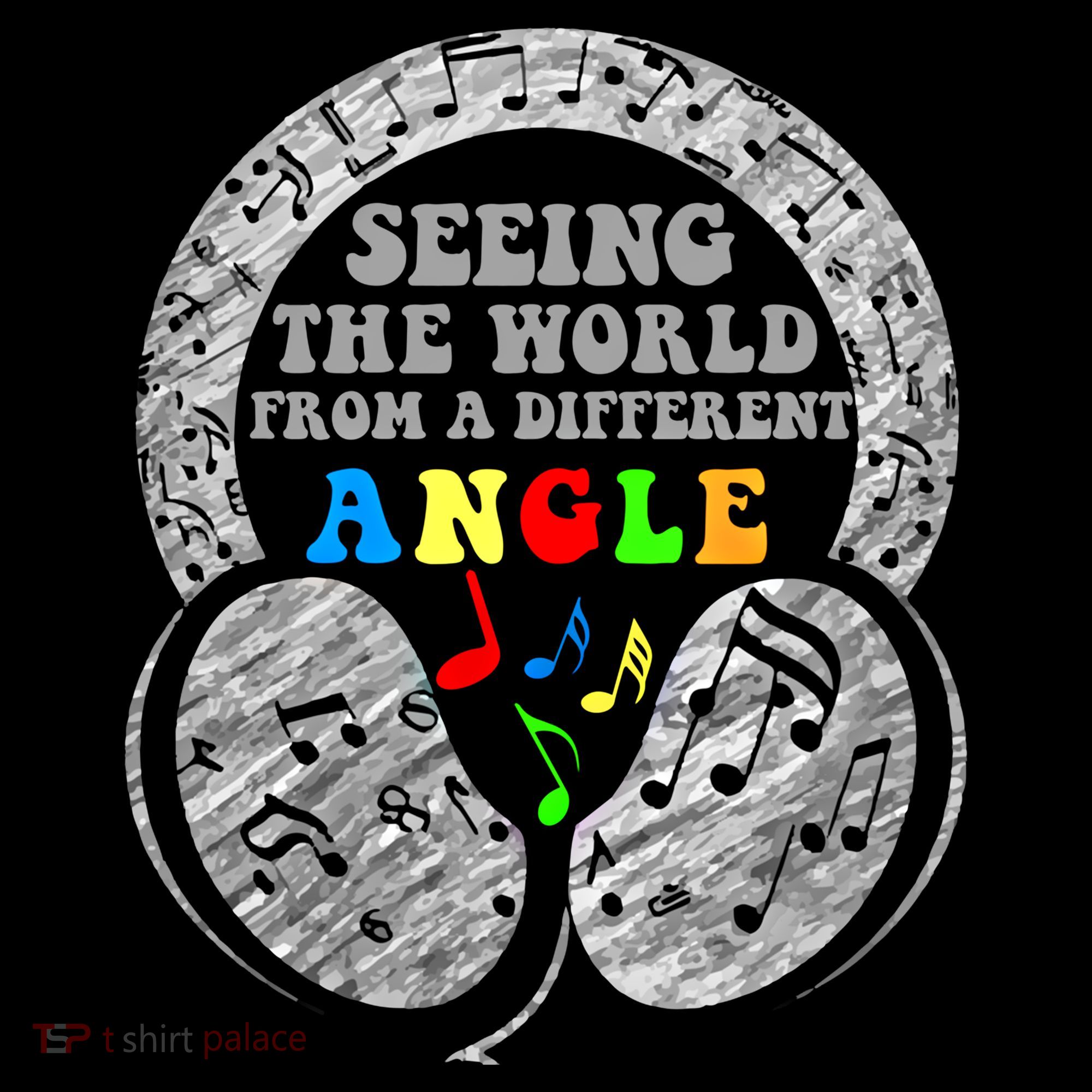 Autism Awareness Seeing The World From A Different Angle Gift Bucket Hat