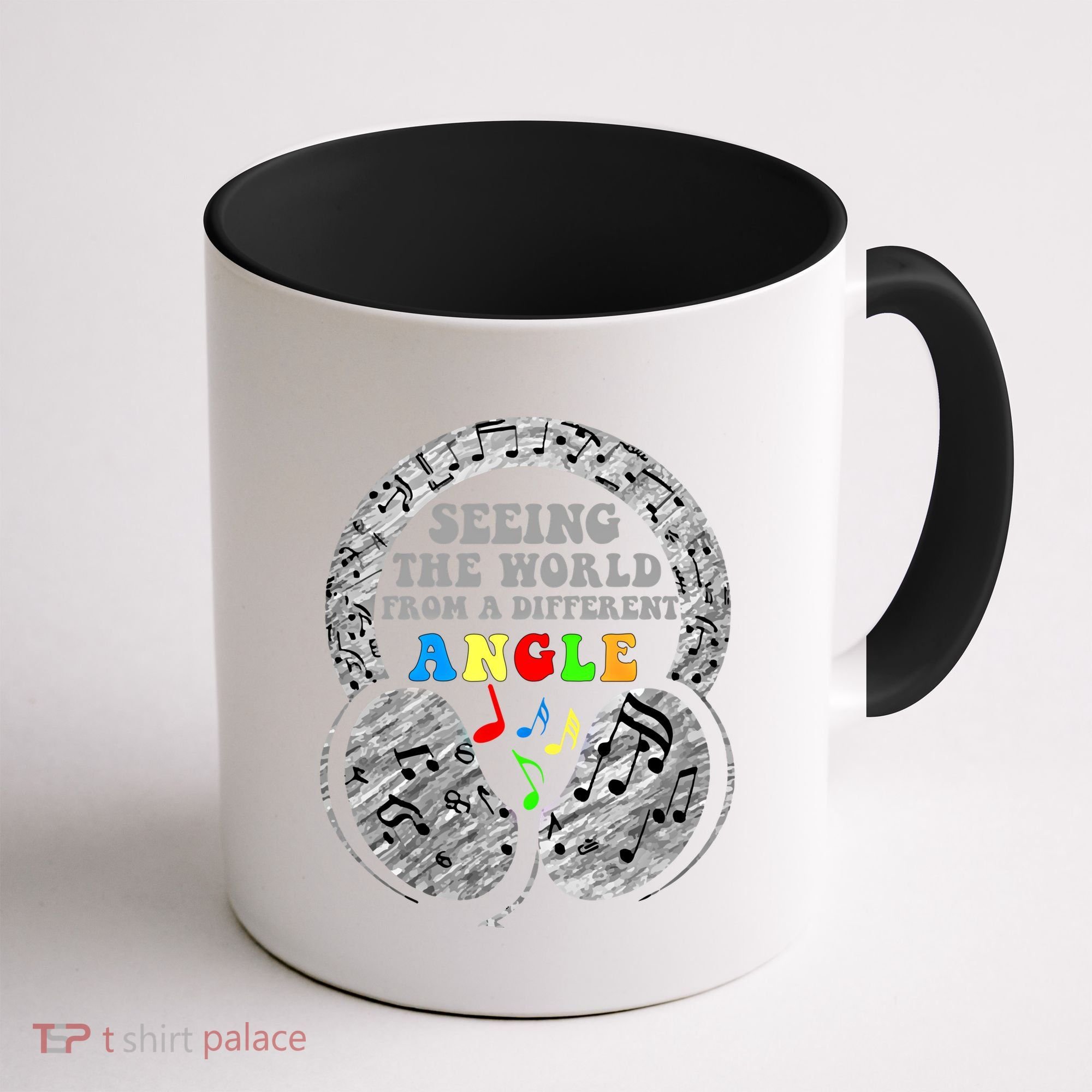 Autism Awareness Seeing The World From A Different Angle Gift Coffee Mug
