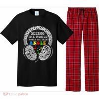 Autism Awareness Seeing The World From A Different Angle Gift Pajama Set thumb 0