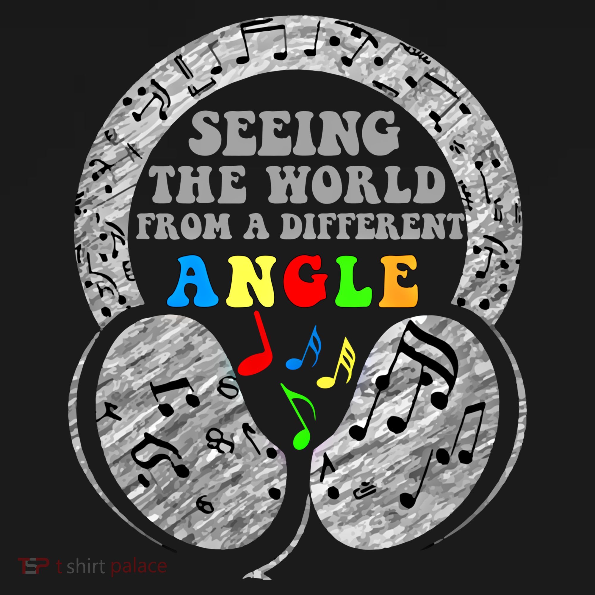 Autism Awareness Seeing The World From A Different Angle Gift Pajama Set