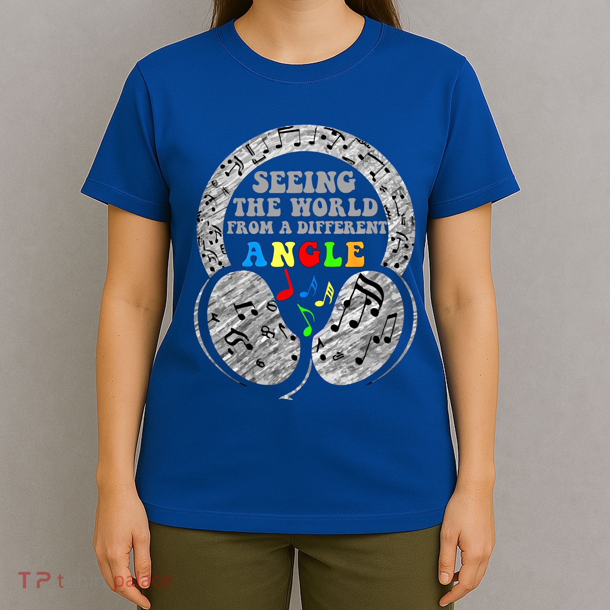 Autism Awareness Seeing The World From A Different Angle Gift T-Shirt