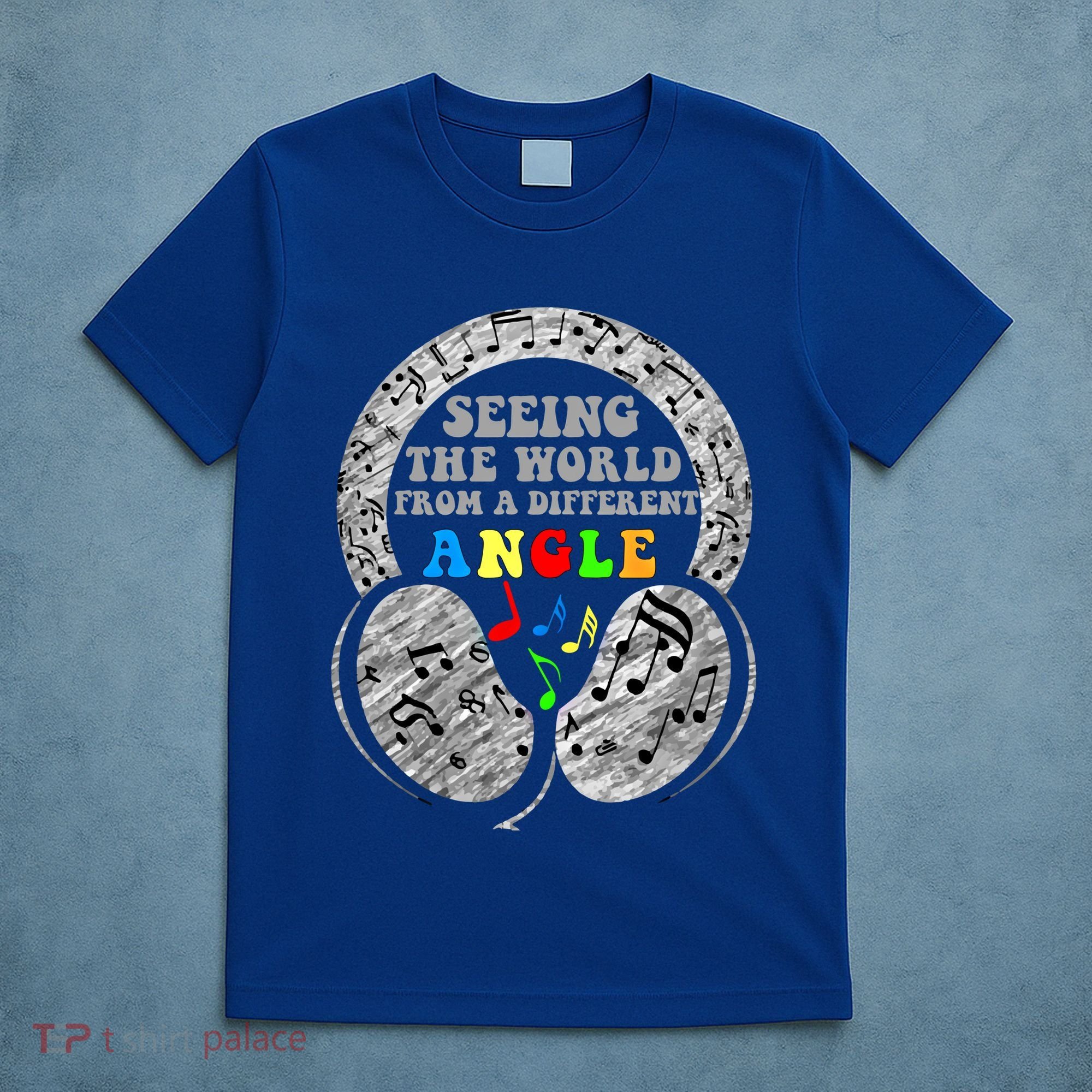 Autism Awareness Seeing The World From A Different Angle Gift T-Shirt