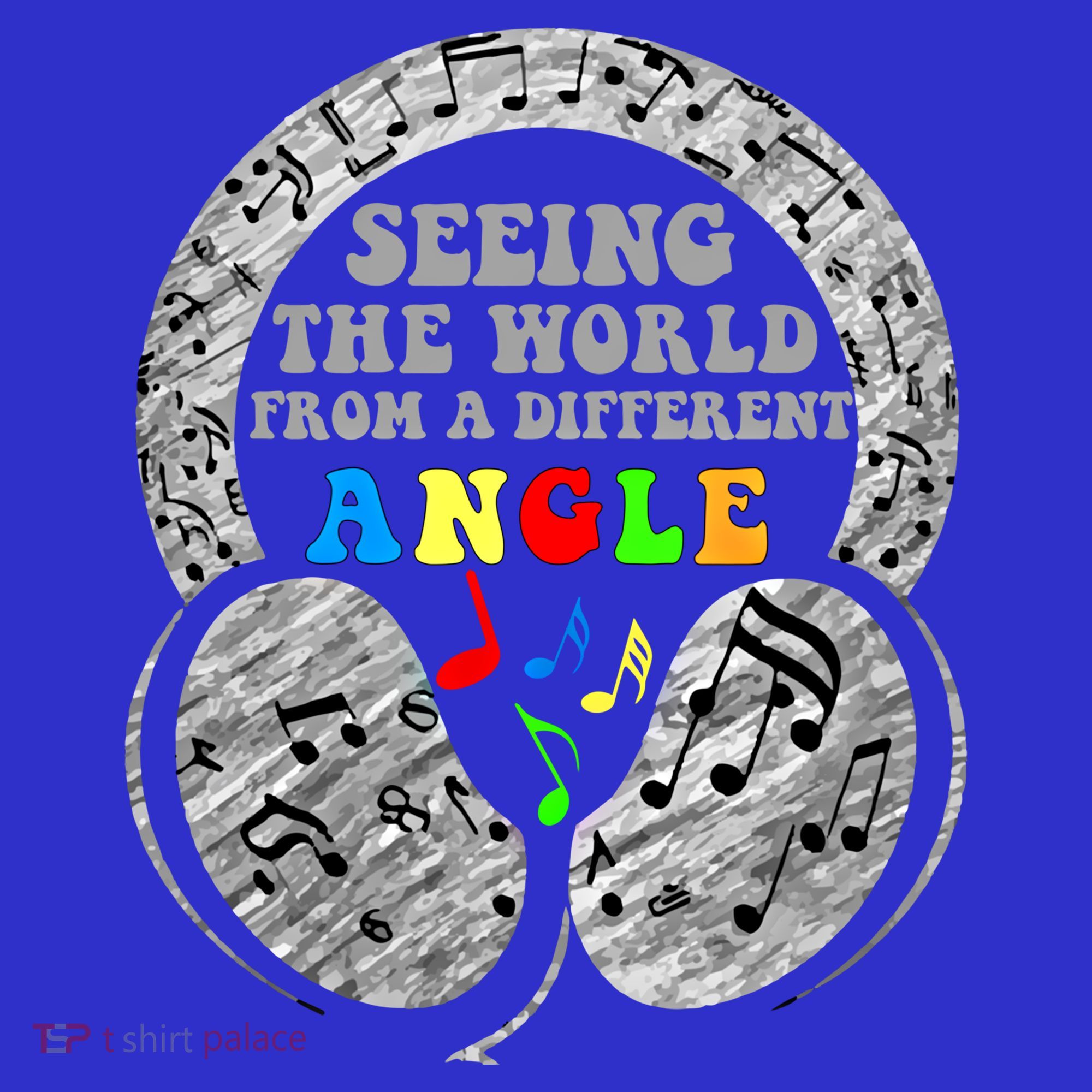 Autism Awareness Seeing The World From A Different Angle Gift Women's T-Shirt