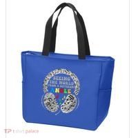 Autism Awareness Seeing The World From A Different Angle Gift Tote Bag thumb 3