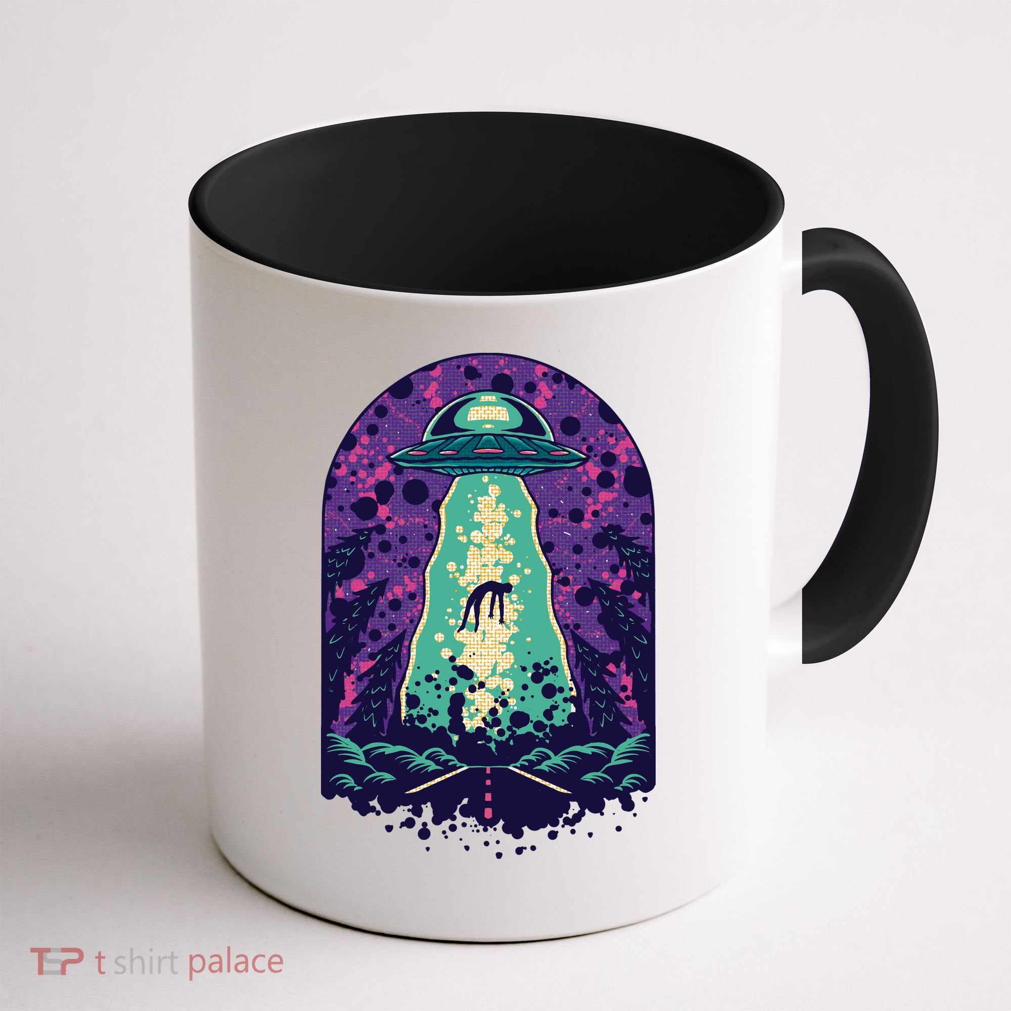 Alien Abduction Space Coffee Mug