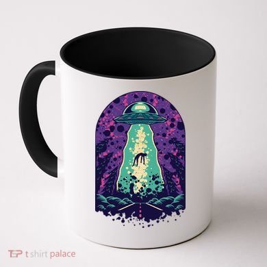 Alien Abduction Space Coffee Mug