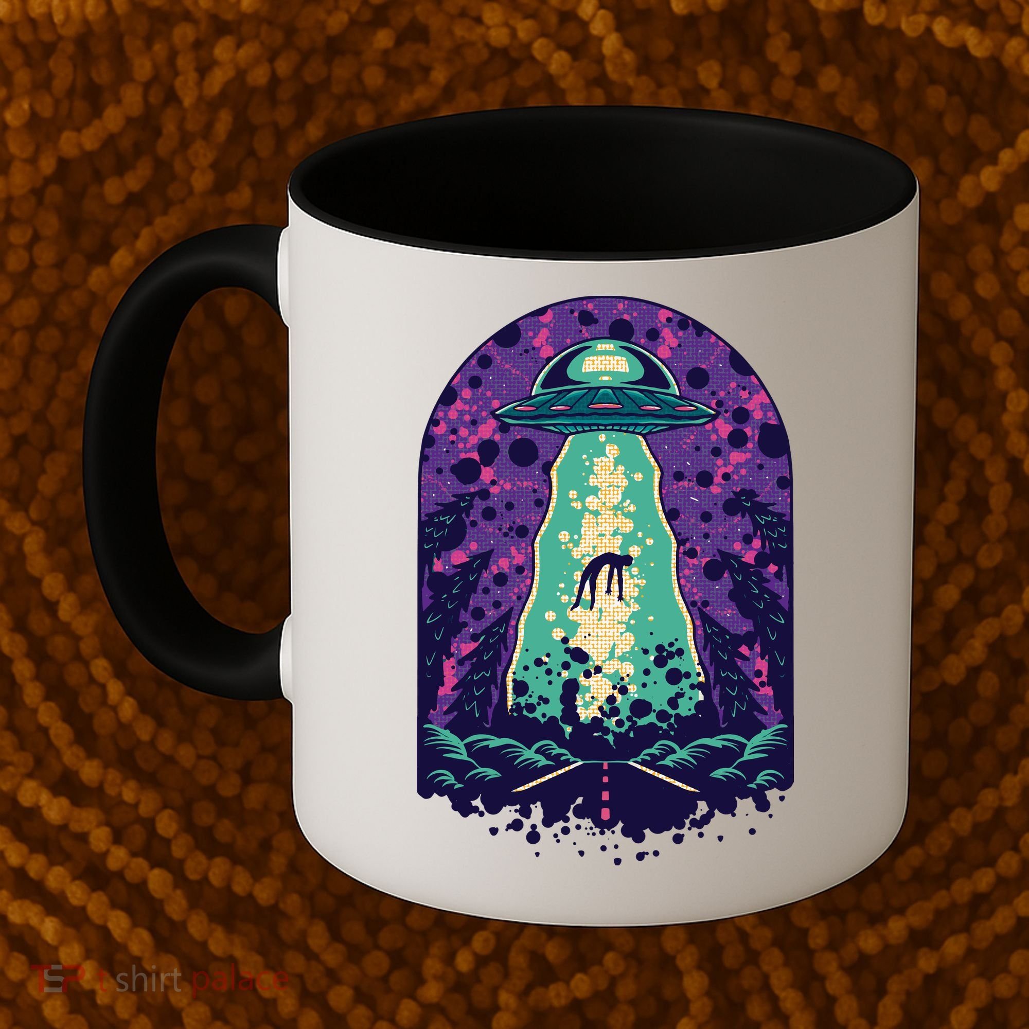 Alien Abduction Space Coffee Mug