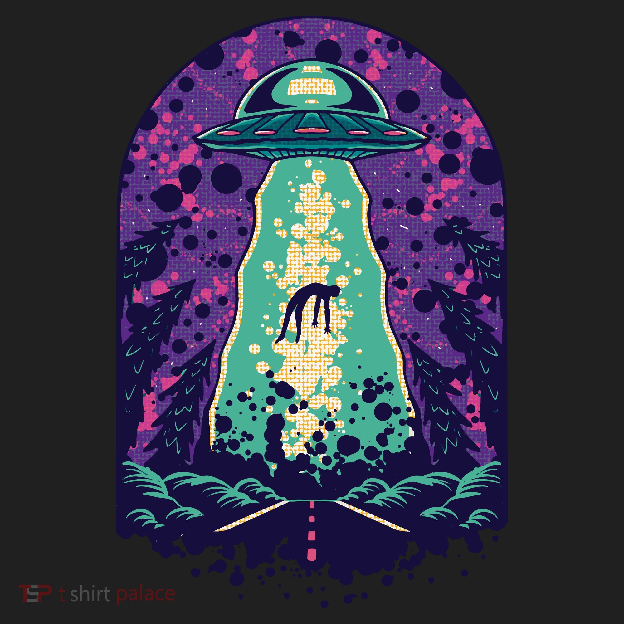 Alien Abduction Space Beanie