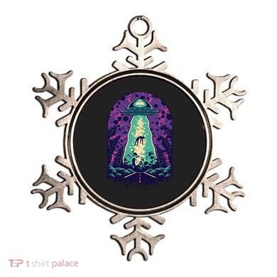 Alien Abduction Space Ornament