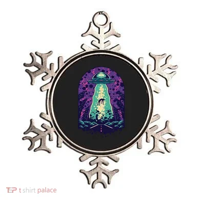 Alien Abduction Space Ornament