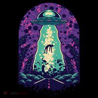 Alien Abduction Space Tank Top thumb 6