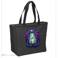 Alien Abduction Space Tote Bag thumb 2