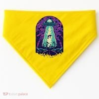 Alien Abduction Space USA-Made Doggie Bandana thumb 0
