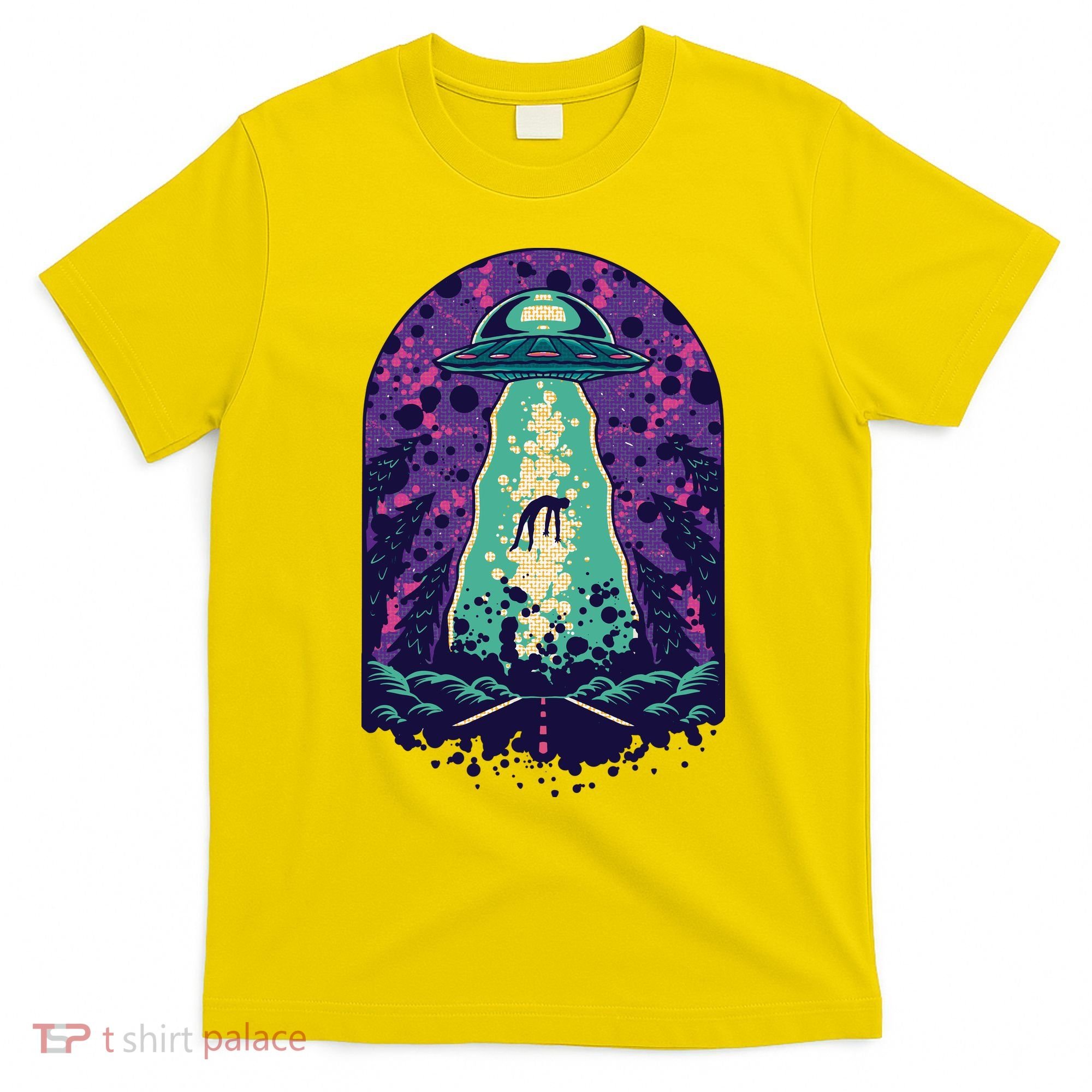 Alien Abduction Space T-Shirt