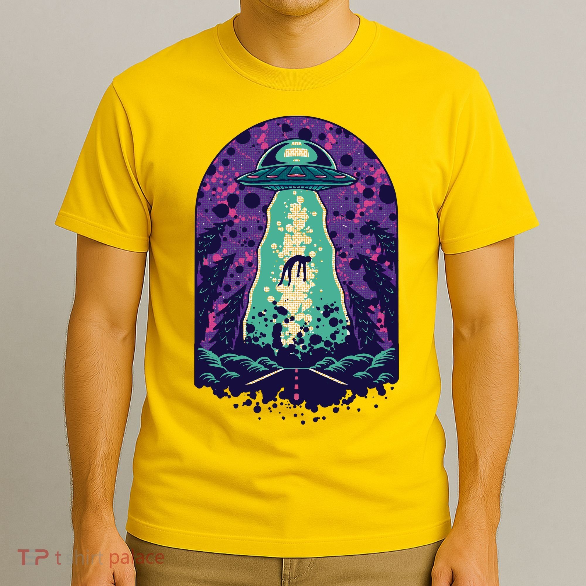 Alien Abduction Space T-Shirt