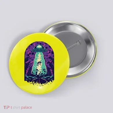 Alien Abduction Space Button