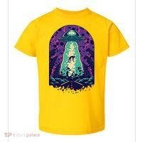 Alien Abduction Space Toddler T-Shirt thumb 0