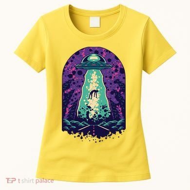 Alien Abduction Space Women's T-Shirt