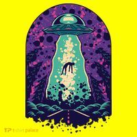 Alien Abduction Space Kids Long Sleeve Shirt thumb 2