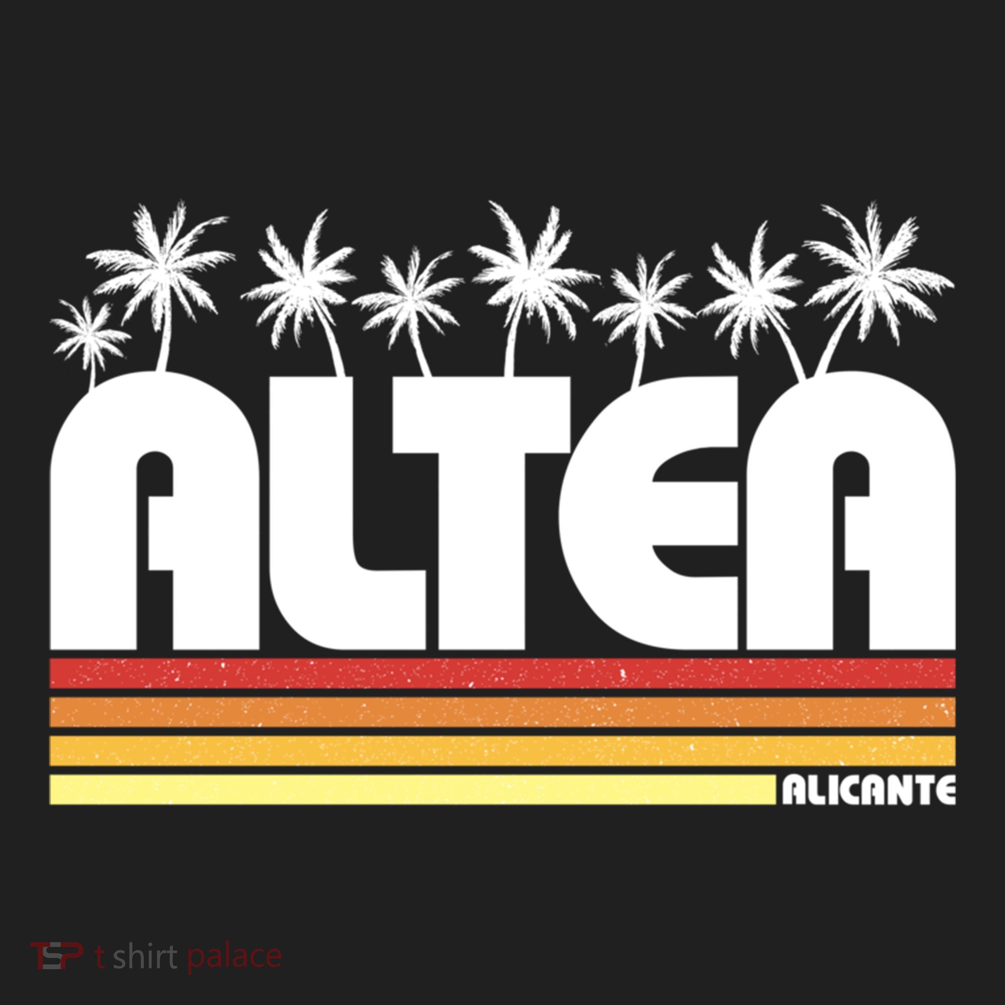 Altea Alicante Spain Retro Tourism Gift Women's Sweatshirt