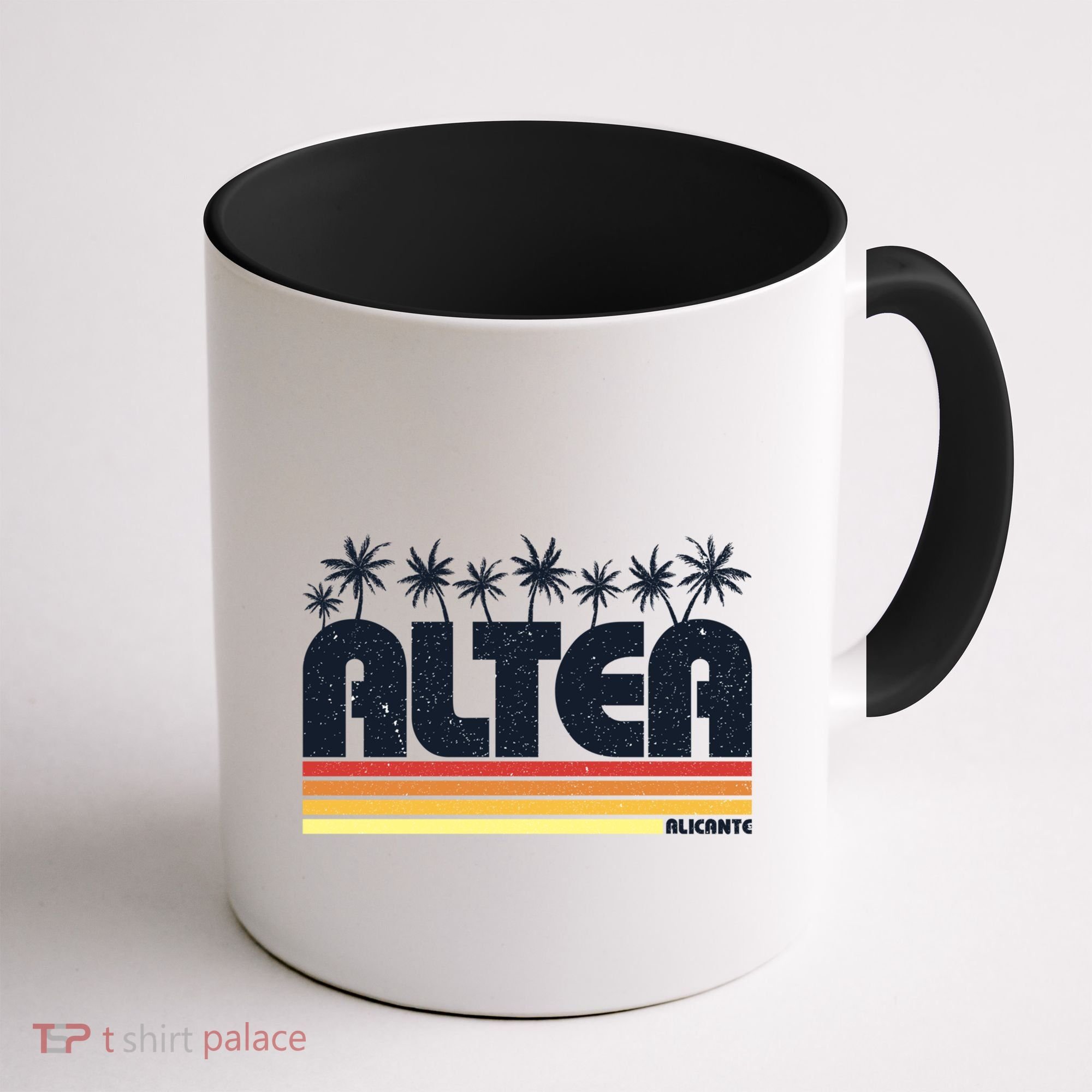 Altea Alicante Spain Retro Tourism Gift Coffee Mug