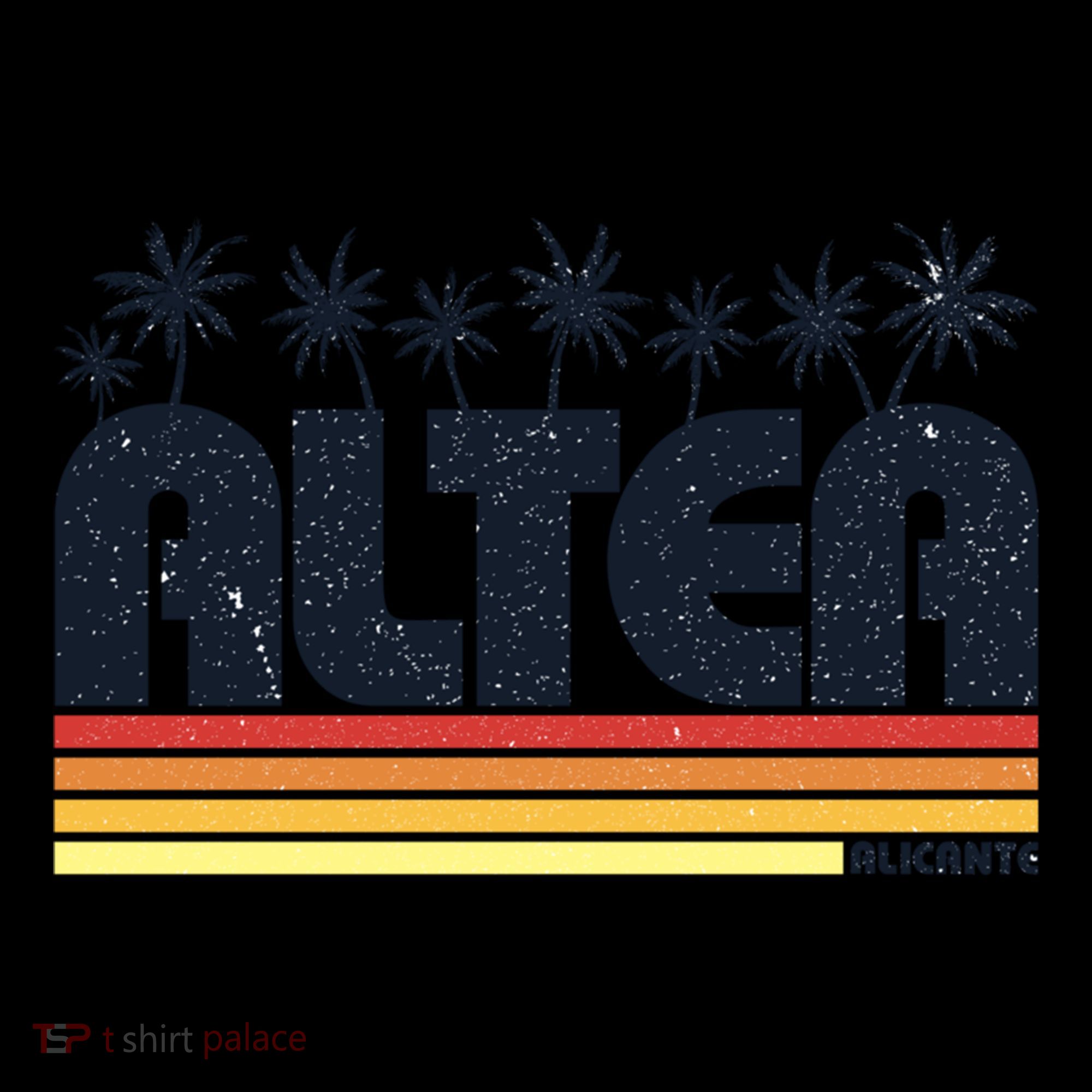 Altea Alicante Spain Retro Tourism Gift Coffee Mug