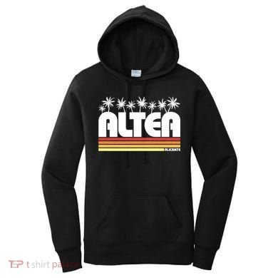 Altea Alicante Spain Retro Tourism Gift Women's Hoodie