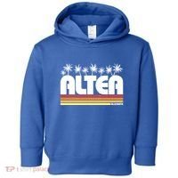 Altea Alicante Spain Retro Tourism Gift Toddler Hoodie thumb 0