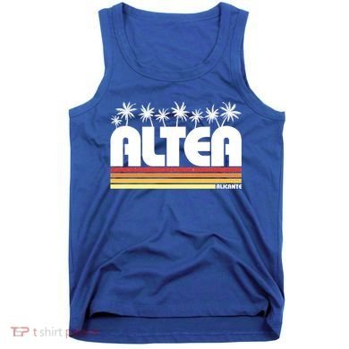 Altea Alicante Spain Retro Tourism Gift Tank Top