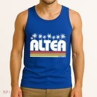 Altea Alicante Spain Retro Tourism Gift Tank Top thumb 3
