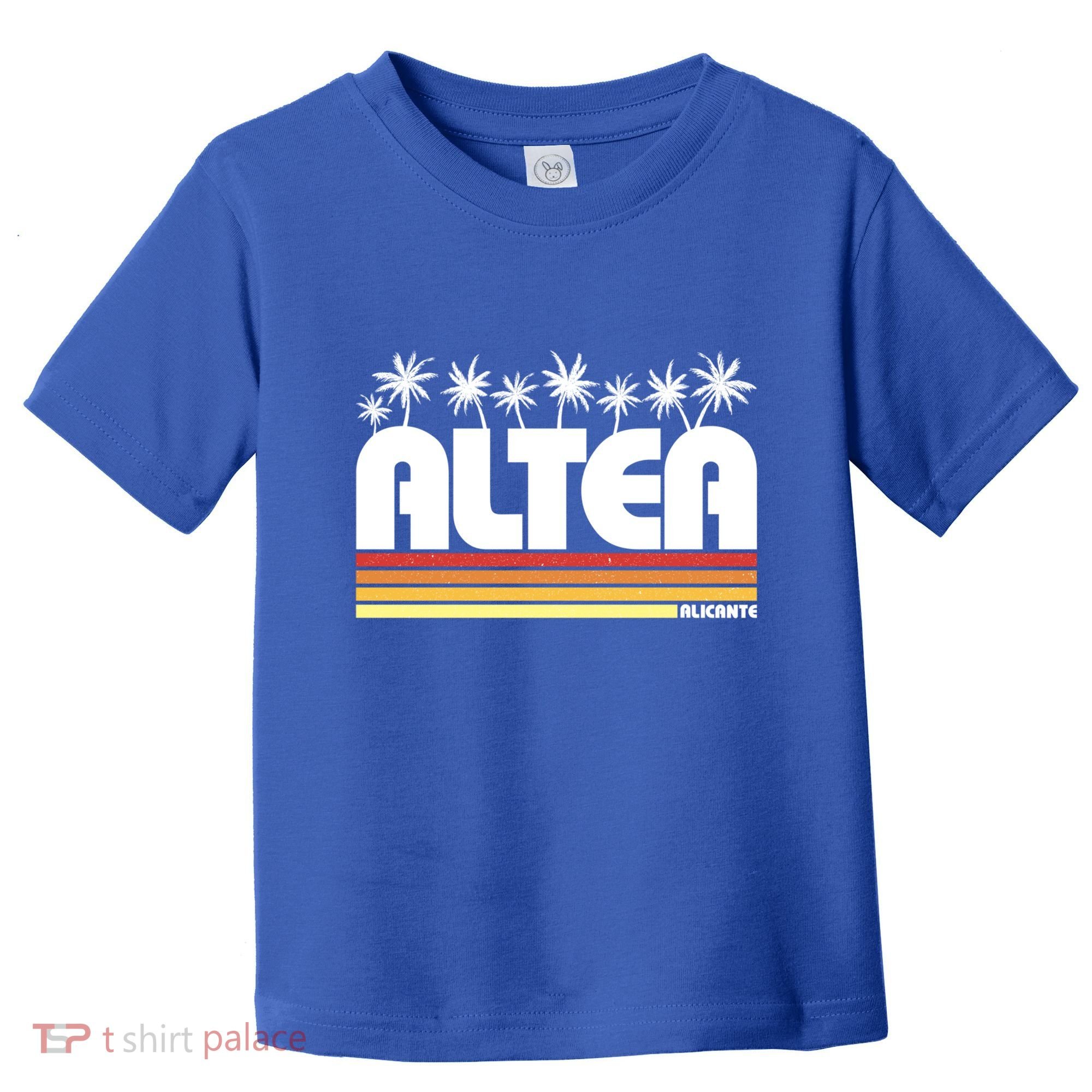 Altea Alicante Spain Retro Tourism Gift Toddler T-Shirt