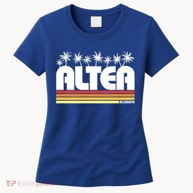 Altea Alicante Spain Retro Tourism Gift Women's T-Shirt
