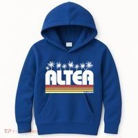 Altea Alicante Spain Retro Tourism Gift Kids Hoodie thumb 0
