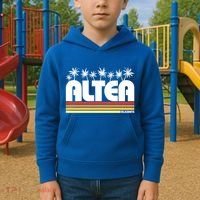 Altea Alicante Spain Retro Tourism Gift Kids Hoodie thumb 2