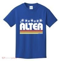 Altea Alicante Spain Retro Tourism Gift Kids T-Shirt thumb 0