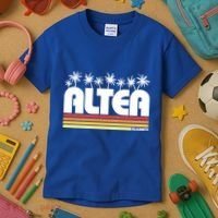 Altea Alicante Spain Retro Tourism Gift Kids T-Shirt thumb 3