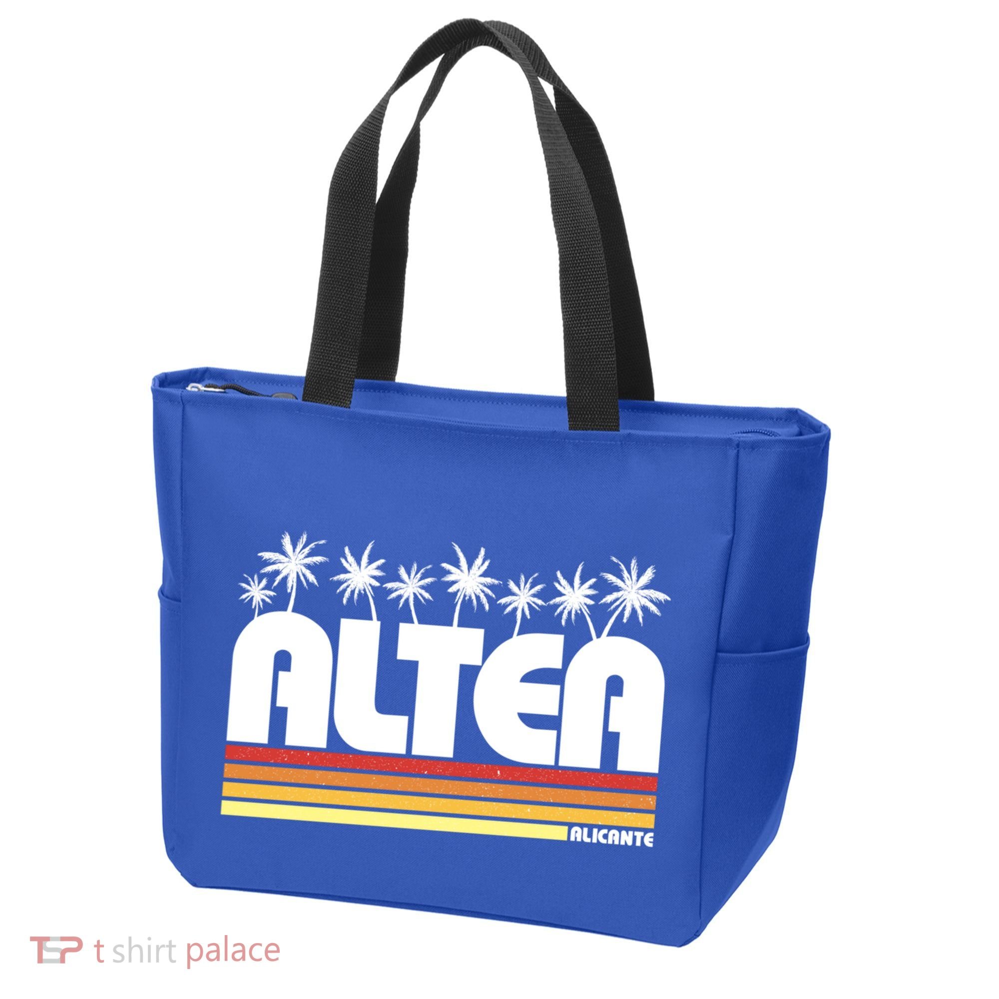 Altea Alicante Spain Retro Tourism Gift Tote Bag