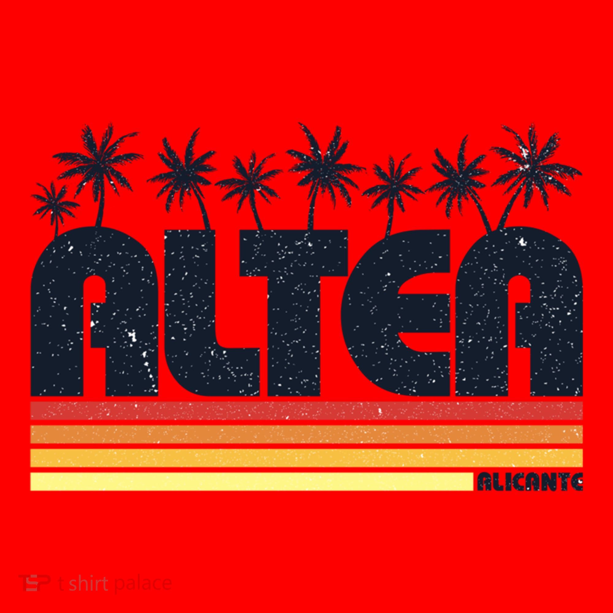 Altea Alicante Spain Retro Tourism Gift Santa Hat