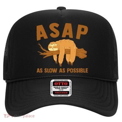 Asap As Slow As Possible Sloth Lover Hat