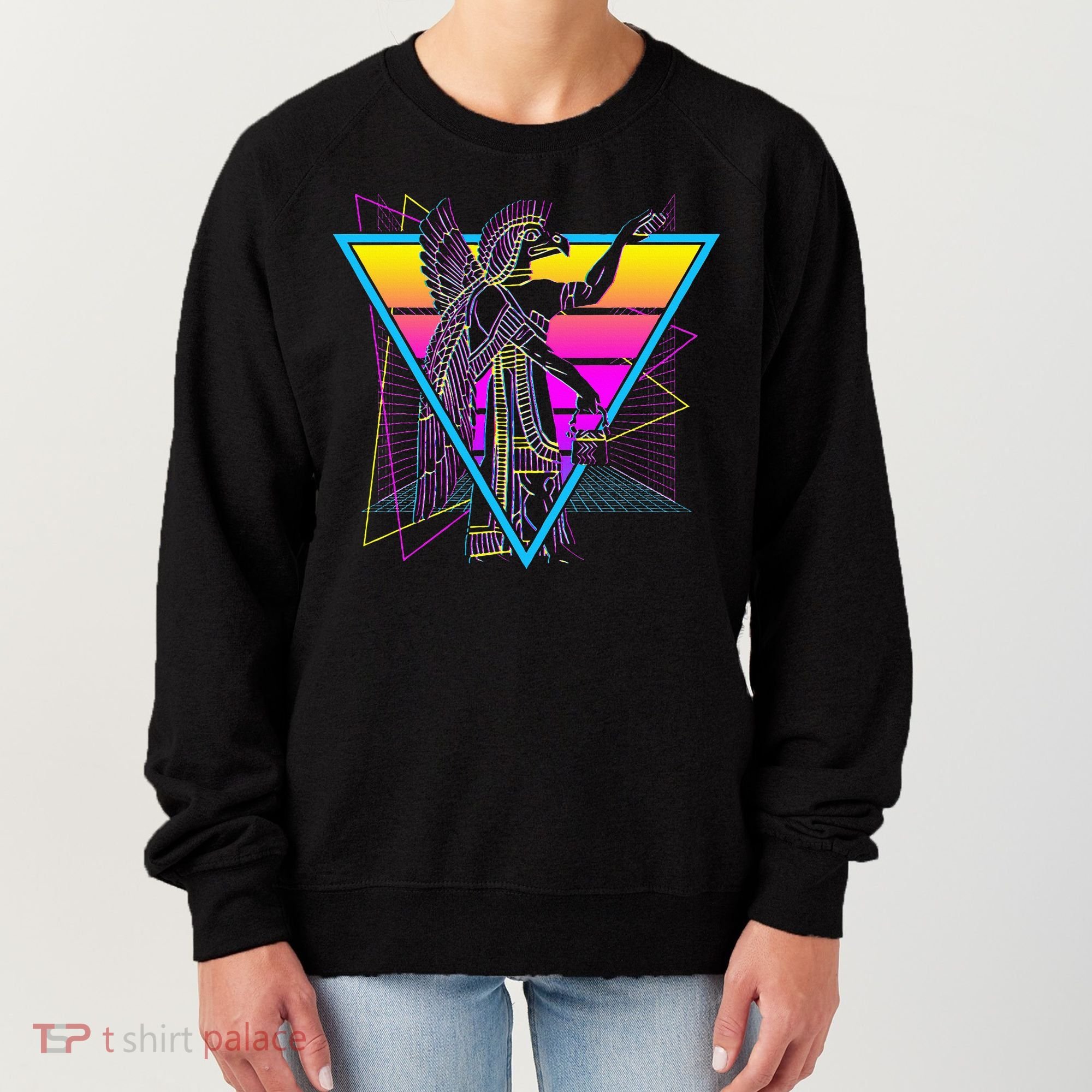 Anunnaki Ancient Sumerian Babylonian Assyrians Retro Women's Sweatshirt